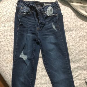 Aeropostale ripped jeans size 0